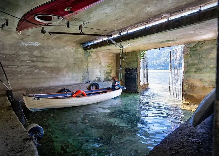 Secluded Front With Boat
