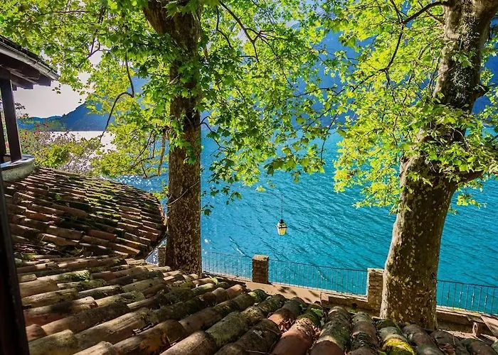 Secluded Front With Boat Valsolda